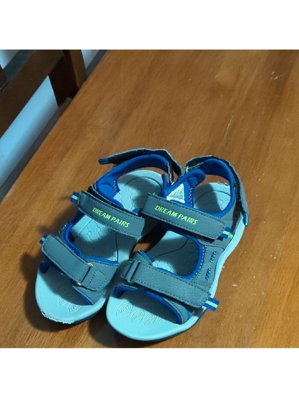 Dream Pairs Toddler Boy Sandals Size 13 Blue Gray